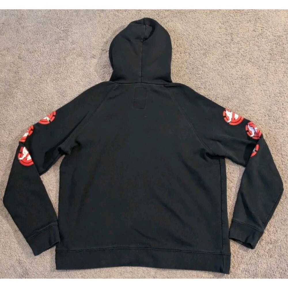 Rare Element X Ghostbusters Pullover Black Hoodie… - image 3